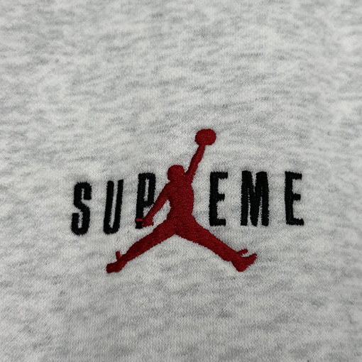 シュプリーム SUPREME X JORDAN FW24 HOODED SWEATSHIRTフリースパーカー