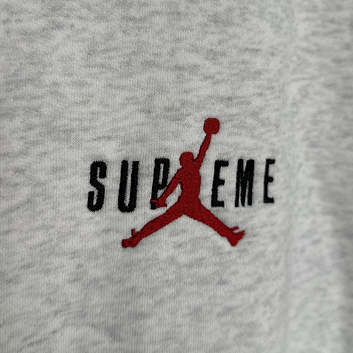 シュプリーム SUPREME X JORDAN FW24 HOODED SWEATSHIRTフリースパーカー