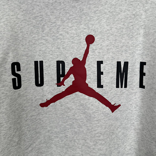 シュプリーム SUPREME X JORDAN FW24 HOODED SWEATSHIRTフリースパーカー