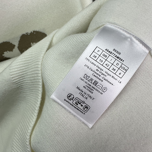 ディオール スキーシリーズカシミヤクルーネックセーター