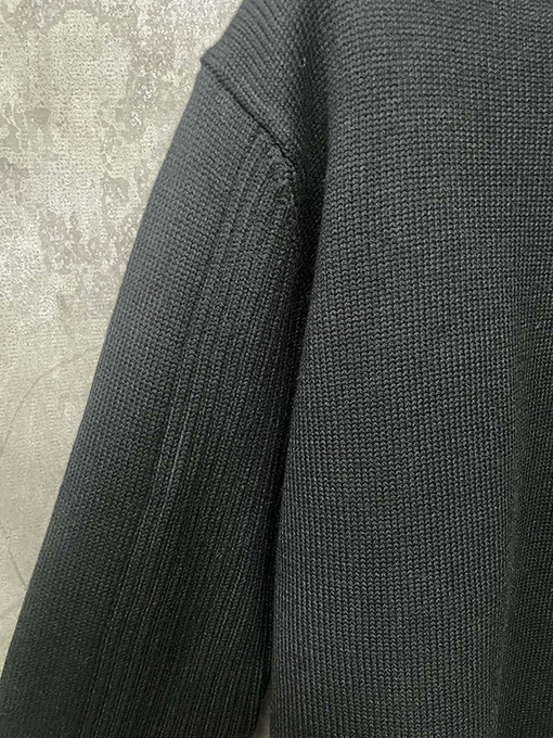 プラダ 24fw ナイロンポケットクルーネックセーター