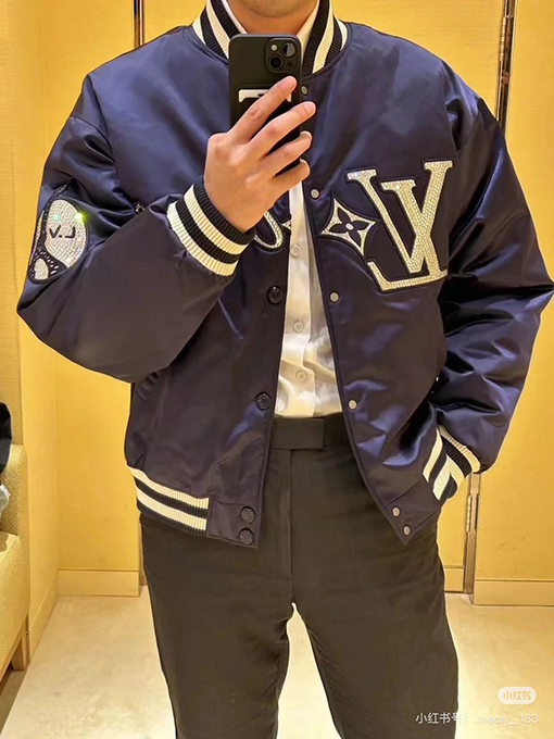 ルイヴィトンスーパーコピー カラーダイヤモンド章仔ベースボール綿服