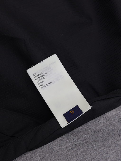 ルイヴィトン 新しいグレーパールストリングジッパージャケット