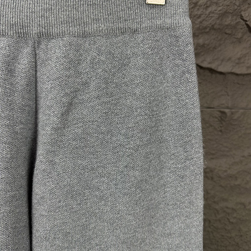 グッチ 新しいカシミヤ刺繍文字ロゴカップルニットパンツ