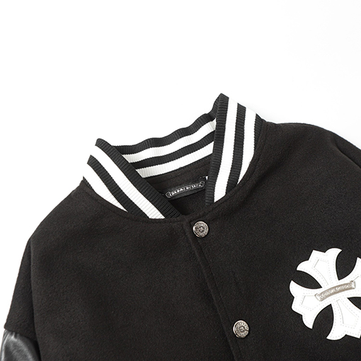 クロムハーツコピー 秋冬の新しいピン皮ベースボール服