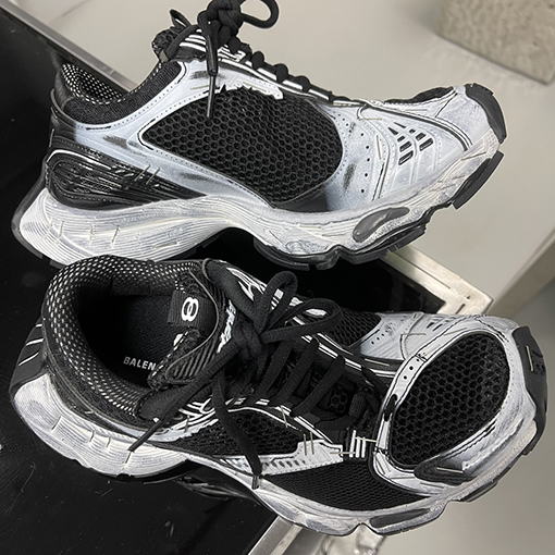 バレンシアガ Balenciaga Stapler Runne 24SS ステープル釘ヴィンテージパパ靴
