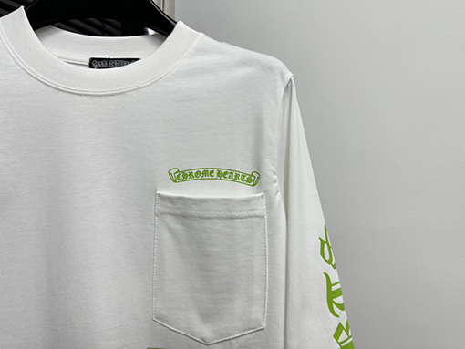 クロムハーツ ラウンドネック長袖Tシャツ