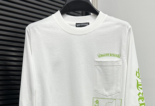 クロムハーツ ラウンドネック長袖Tシャツ
