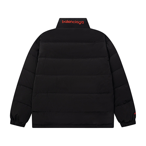 バレンシアガスーパーコピー ロゴ文字プリント両面タートルバックダウンジャケット
