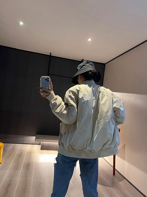 ノースフェイス 新しい野球服のフライトカジュアルトップコート
