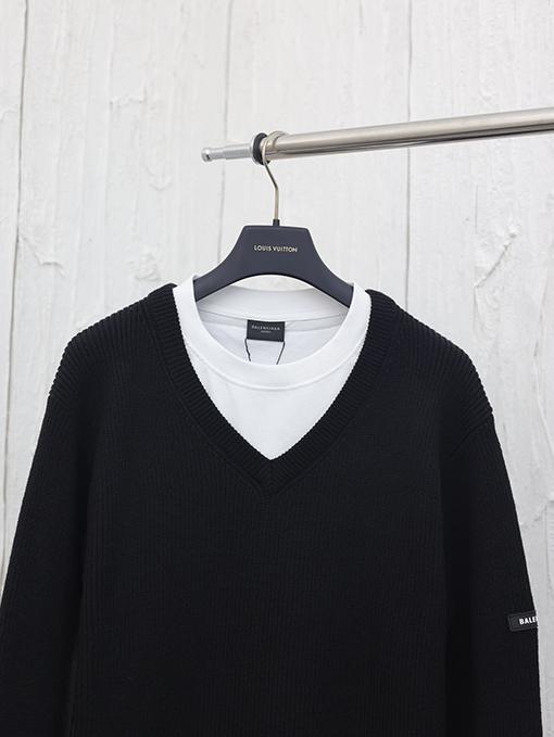 バレンシアガスーパーコピー 24Fw 新しい腕章のセーター