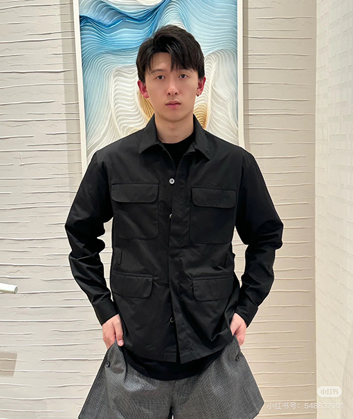 ディオール 24Fw 新しいマルチポケットシャツジャケット