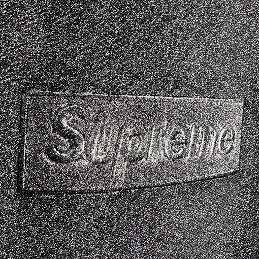 シュプリーム x MM6 Maison Margiela コラボペイントフード付きフリースパーカー