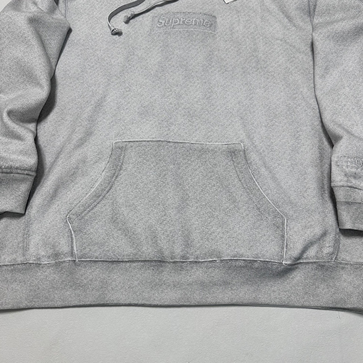 シュプリーム Supreme x MM6 Maison Margiela コラボファッションペイントフード付きフリースパーカー