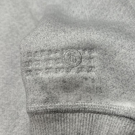 シュプリーム Supreme x MM6 Maison Margiela コラボファッションペイントフード付きフリースパーカー