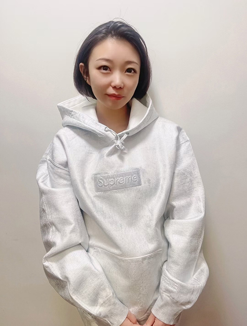 シュプリーム Supreme x MM6 Maison Margiela コラボファッションペイントフード付きフリースパーカー