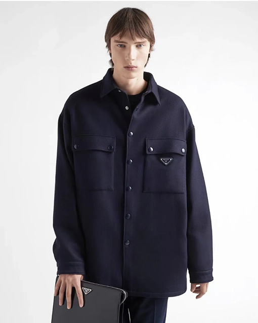 プラダスーパーコピー 24fw コーデュロイシャツジャケット