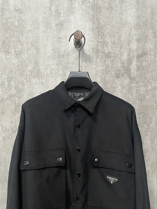 プラダスーパーコピー 24fw コーデュロイシャツジャケット