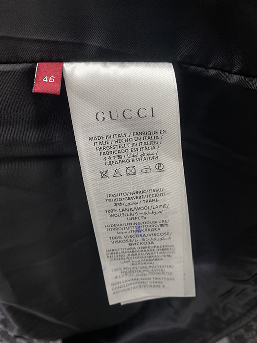 グッチ 新しいウールジャケット