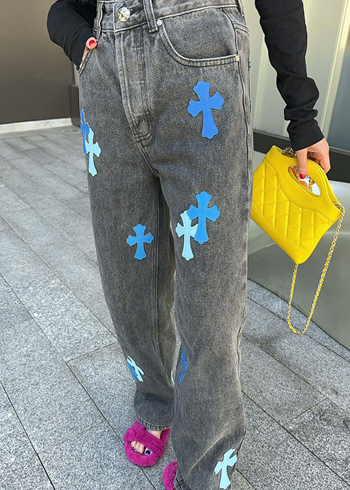 クロムハーツ クロスデニムパンツ