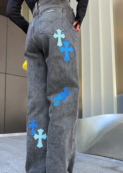 クロムハーツ クロスデニムパンツ