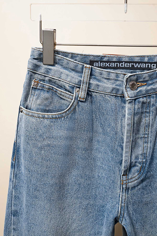 アレキサンダーワンコピー レディース ホットドリルマチェーテデニムパンツ