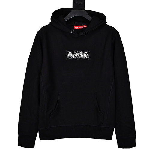 シュプリーム スーパーコピー FW19 Week 16 Bandana ボックスロゴ フードパーカー