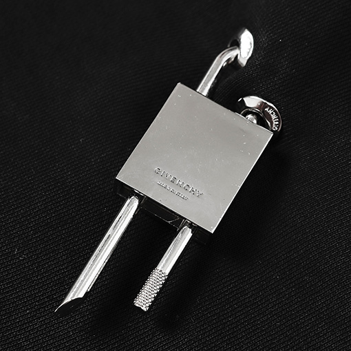 ジバンシイ 新しいロックダブルプルヘッド重工業フリースジッパーコート