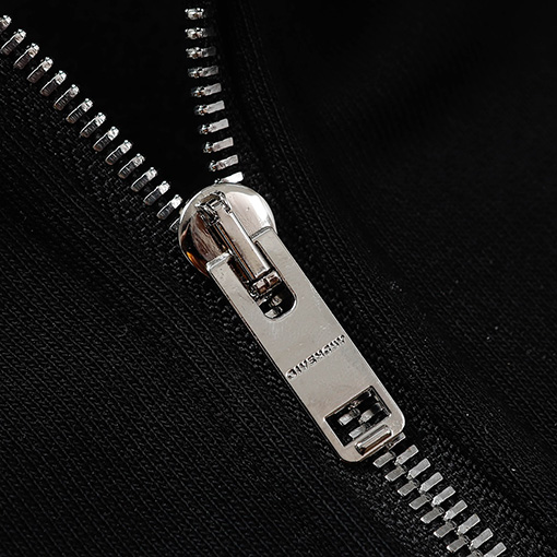 ジバンシイ 新しいロックダブルプルヘッド重工業フリースジッパーコート