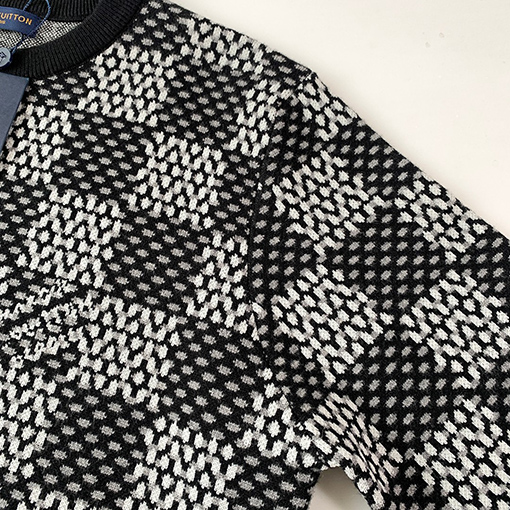ルイヴィトン モザイククルーネックセーター
