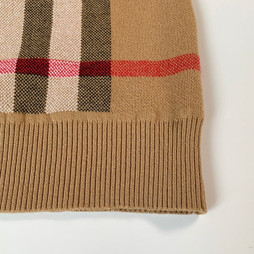 バーバリー コピー BURBERRYストライプニットカーディガン