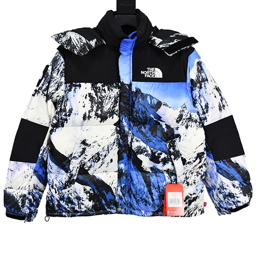 シュプリーム スーパーコピー x ザノースフェイス 雪山 バルトロダウンジャケット