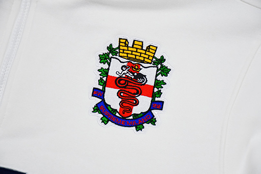 シュプリーム 22FW Milano Half Zip Pullover ACミラン限定ハーフジッププルオーバーパーカー