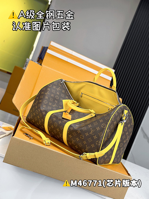 ルイヴィトンスーパーコピー KEEPALL BANDOULIÈRE 50 大容量トラベルバッグ M46771