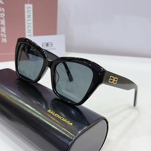 バレンシアガBALENCIAGA サングラス スーパーコピー BB0102SA-001 メンズ レディース ユニセックス