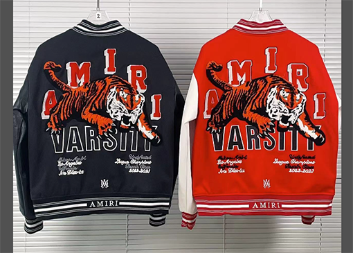 アミリ AMIRI メンズ アウター スタジャン ジャケット マルチワッペン