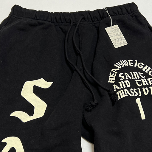  セント マイケル スウェットパンツスーパーコピー SAINT Mxxxxxx CREW SWT/IT'S SAINT/BLK