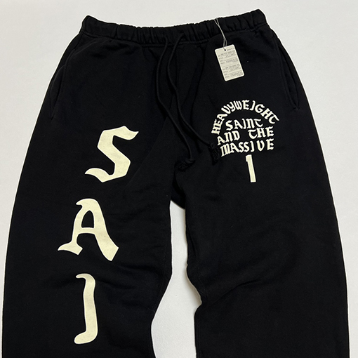  セント マイケル スウェットパンツスーパーコピー SAINT Mxxxxxx CREW SWT/IT'S SAINT/BLK