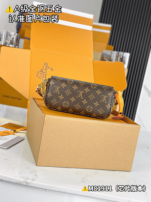 ルイヴィトン WALLET ON CHAIN IVYファッションハンドバッグM81911