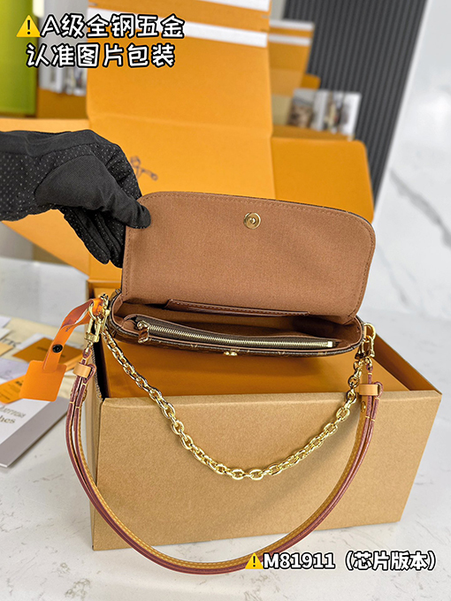 ルイヴィトン WALLET ON CHAIN IVYファッションハンドバッグM81911
