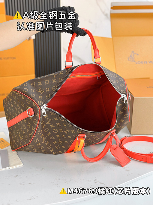 ルイヴィトンコピー KEEPALL BANDOULIÈRE 50 トラベルバッグプリントM46769