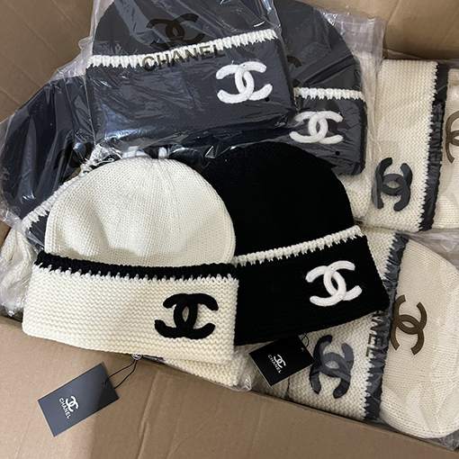 シャネル  ファッションウールニット帽