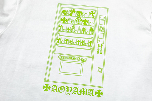 クロムハーツスーパーコピー クルーネックウォッシュプリント長袖Tシャツ