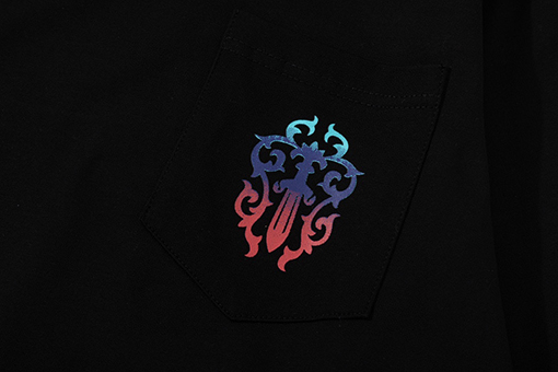 クロムハーツコピー ファッションクルーネックプリント長袖Tシャツ