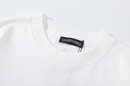 クロムハーツ秋冬のラウンドネックプリント長袖Tシャツ