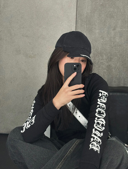 クロムハーツ秋冬のラウンドネックプリント長袖Tシャツ
