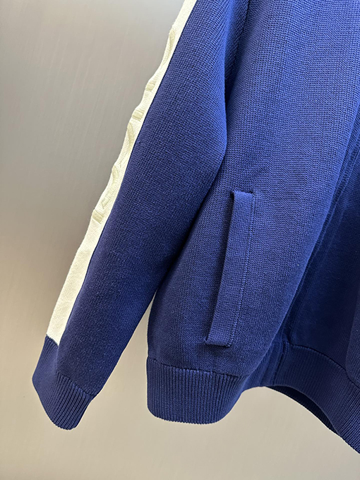 グッチスーパーコピー 24Fw ステッチウールジッパージャケット