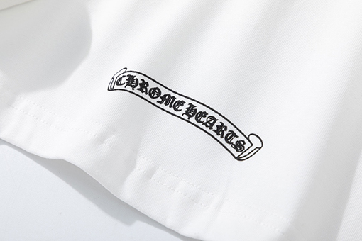 クロムハーツクルーネックプリント長袖Tシャツ
