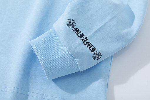 クロムハーツクルーネックプリント長袖Tシャツ