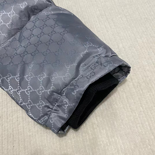 グッチ 新しいダブルGジャカードカラーダウンジャケット